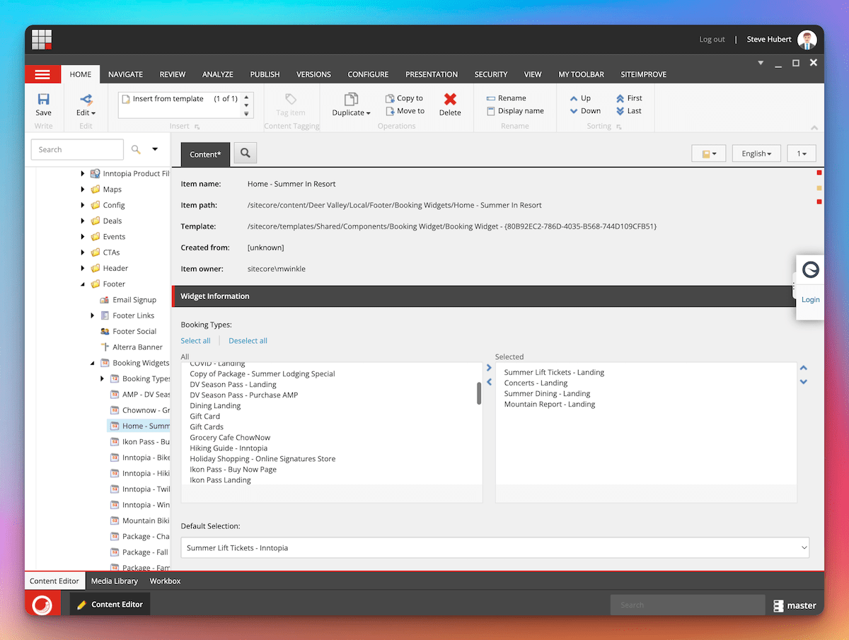 Deer Valley Sitecore